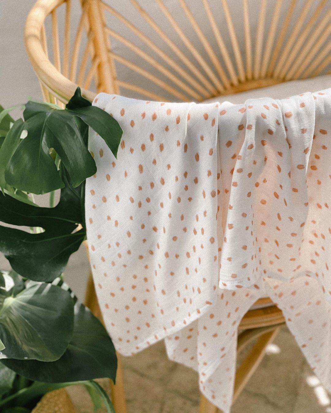 Leppard Muslin Wrap