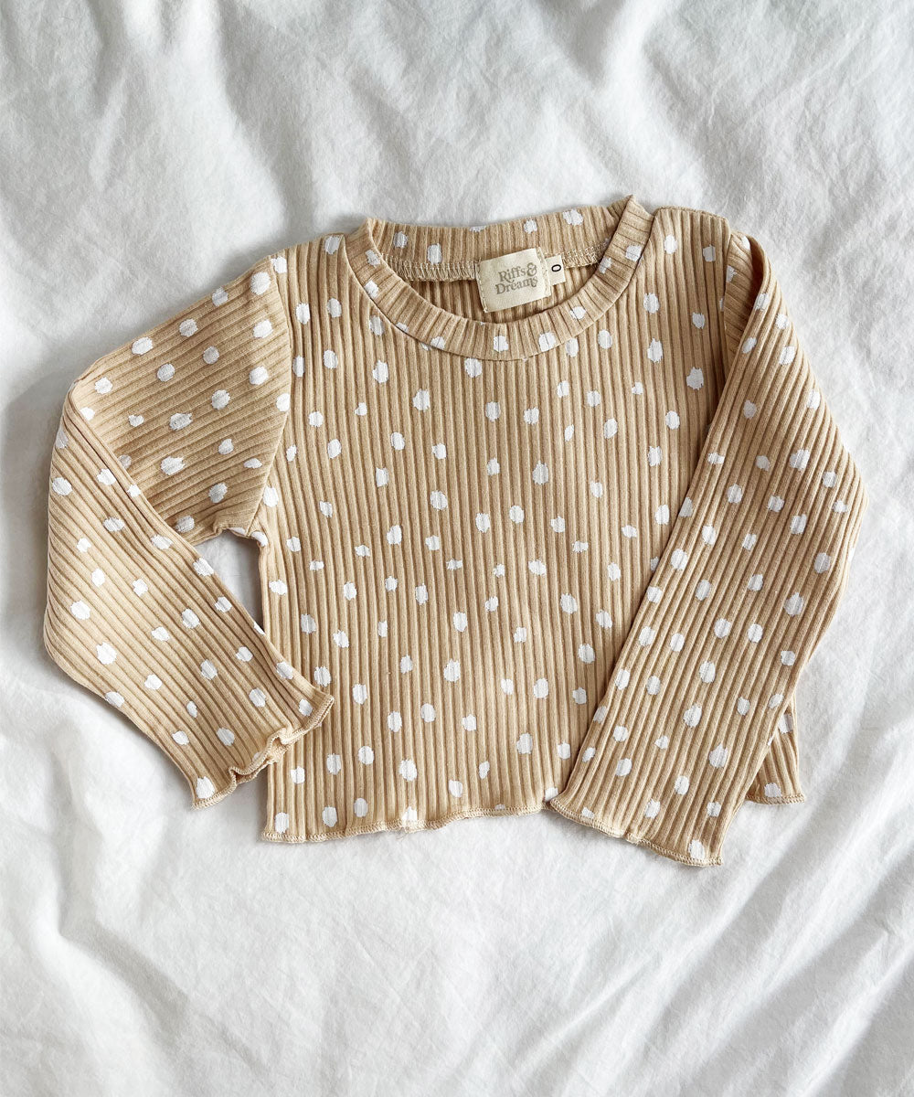 Honey Leppard Long Sleeved Top