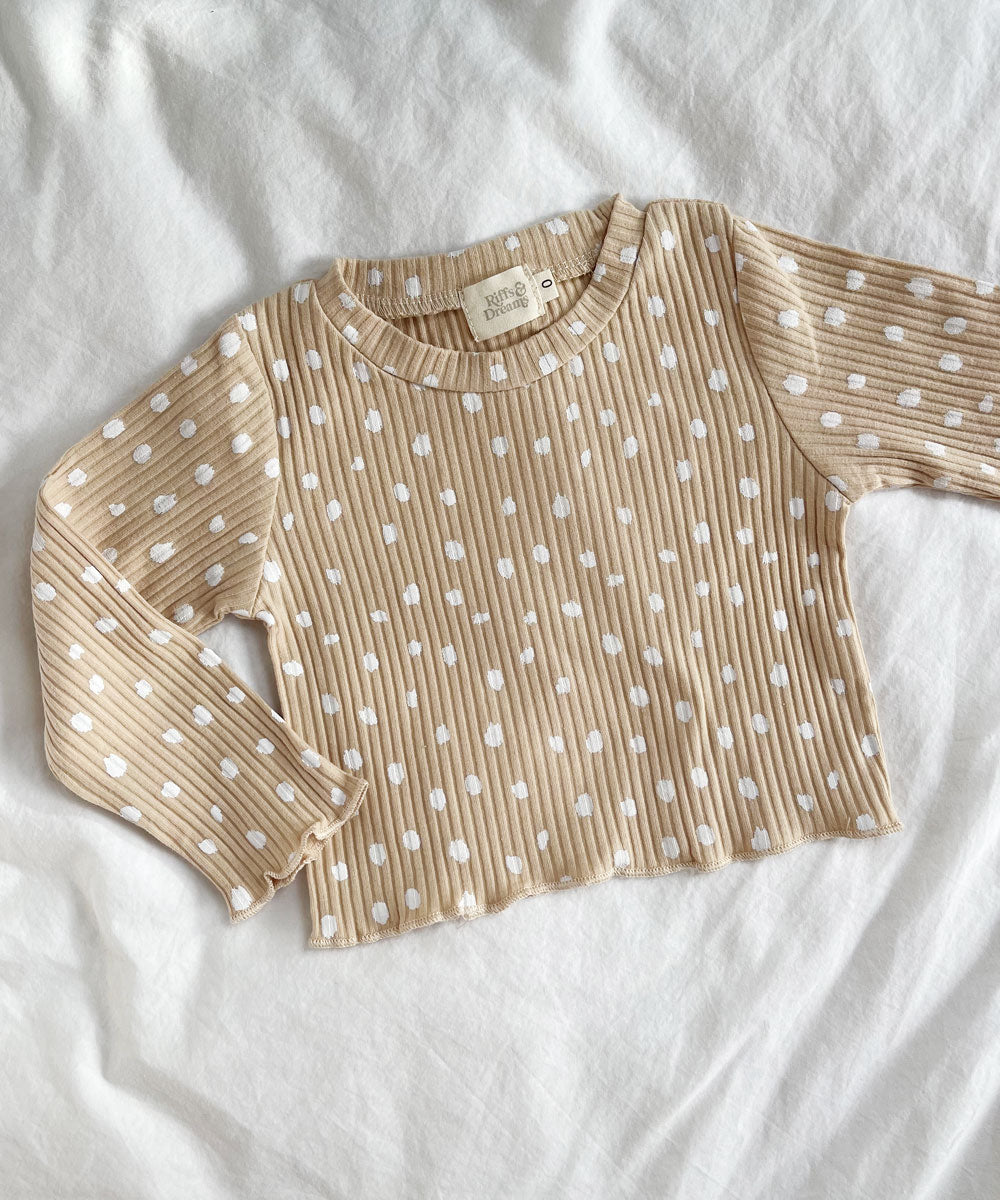 Honey Leppard Long Sleeved Top