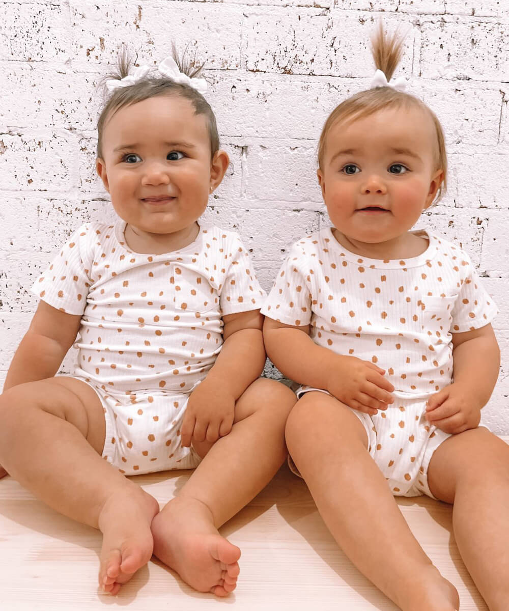 Leppard Top & Shortie Set