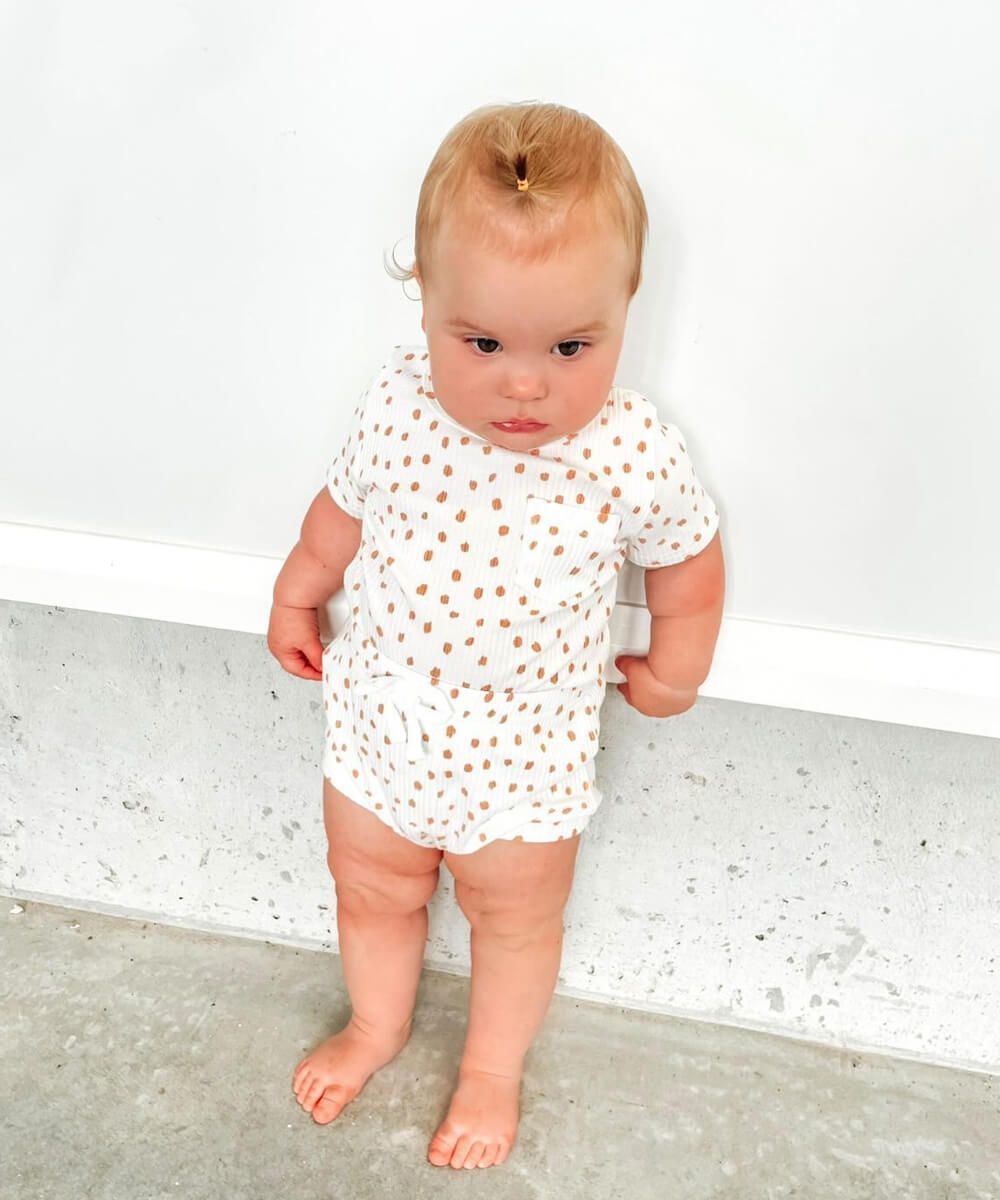 Leppard Top & Shortie Set