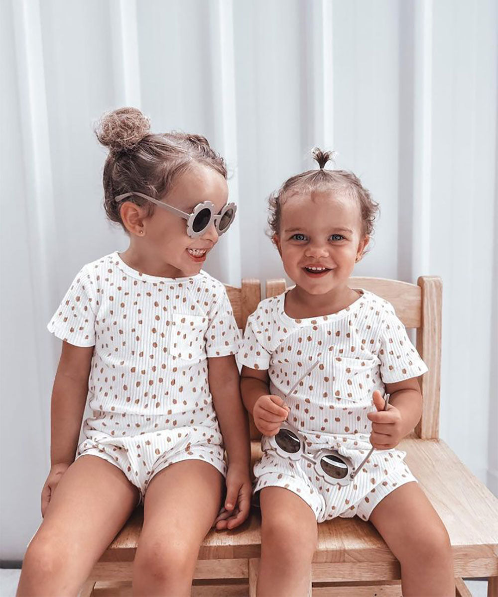Leppard Top & Shortie Set