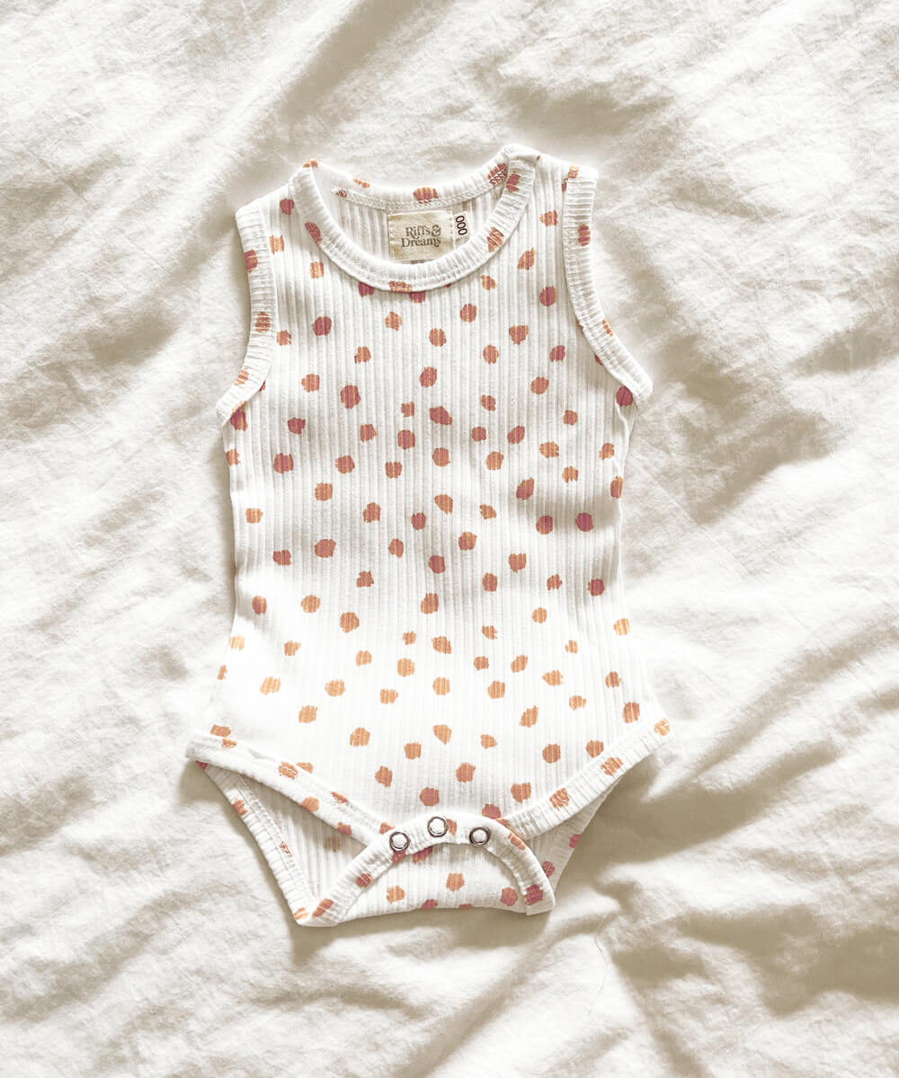Leppard Singlet Bodysuit
