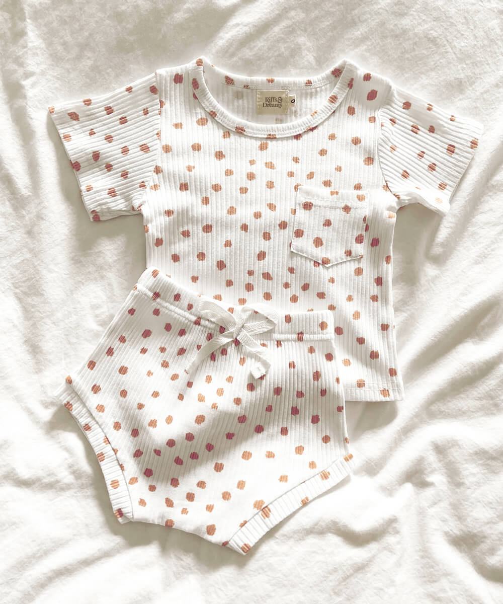 Leppard Top & Shortie Set