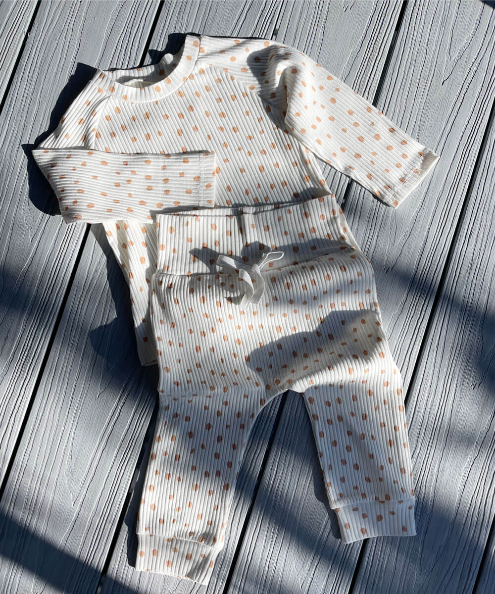 Leppard Long Sleeve Top & Pants Set