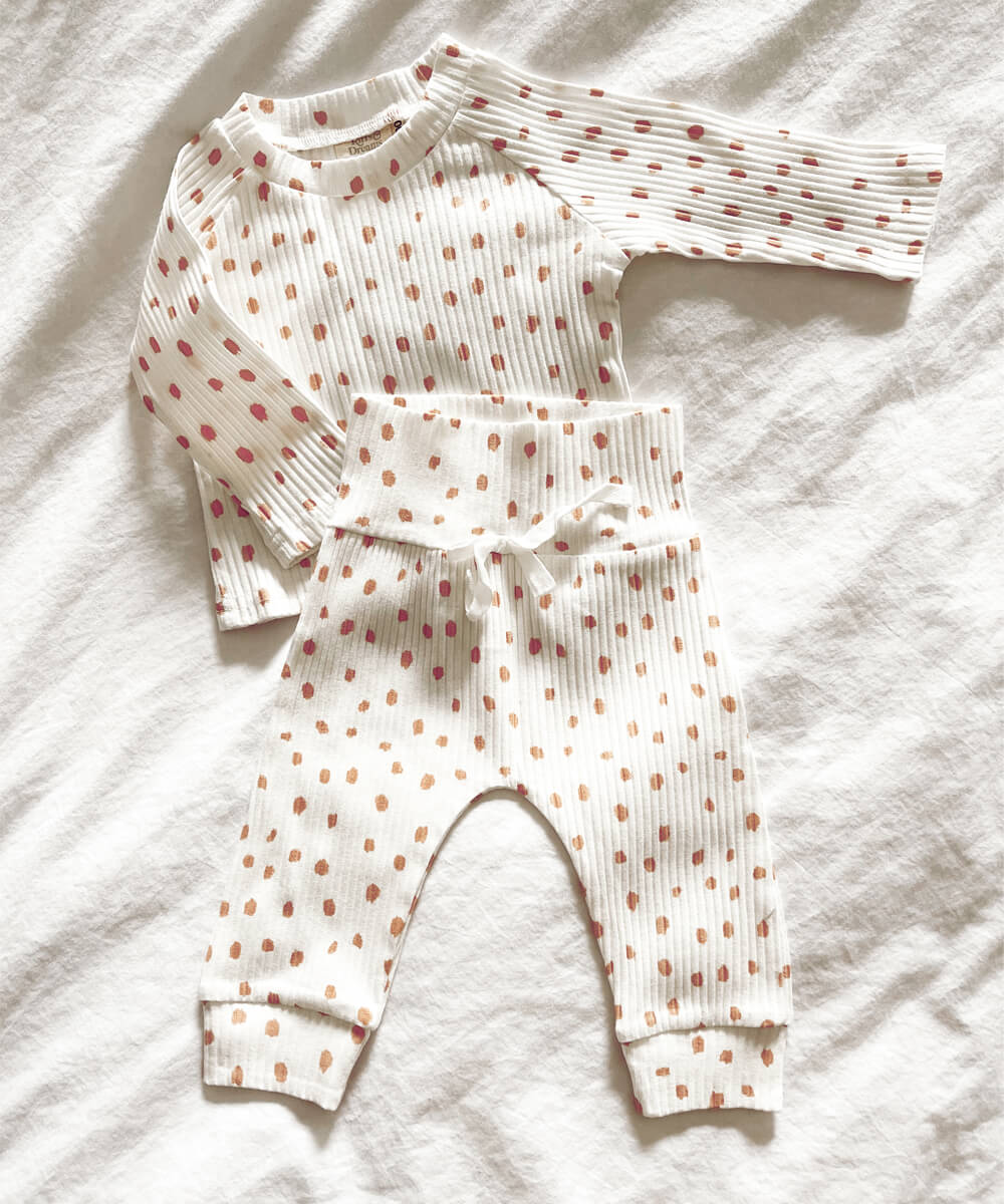 Leppard Long Sleeve Top & Pants Set