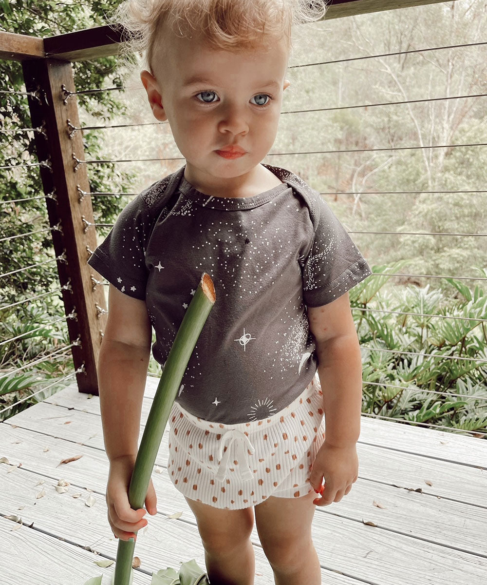 Zepp short sleeved bodysuit