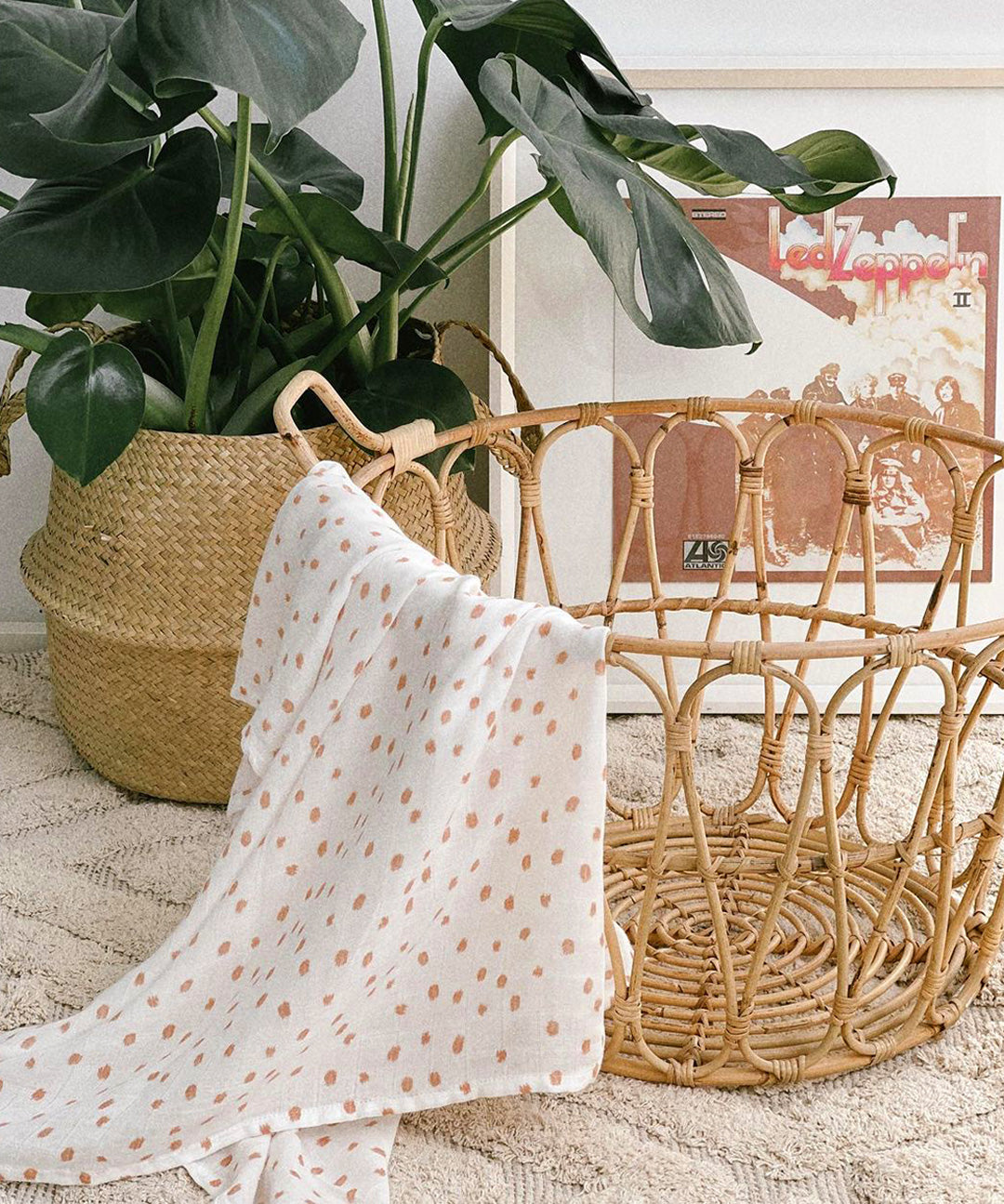 Leppard Muslin Wrap