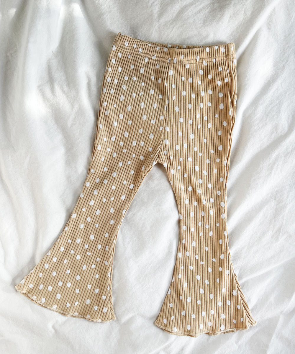 Flare Pants - Honey Leppard